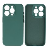 Coque TPU Fashion Color iPhone 13 Pro Vert Foncé