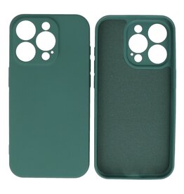 Coque TPU Fashion Color iPhone 13 Pro Vert Foncé