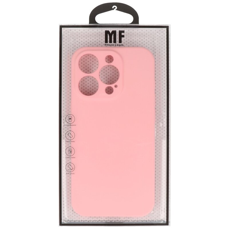 Coque en TPU Fashion Color pour iPhone 13 Pro, rose