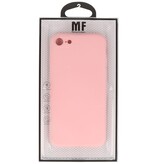 Funda de TPU de color de moda de 2,0 mm de grosor para iPhone SE 2020/8/7 Rosa
