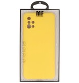 Custodia in TPU colore moda per Samsung Galaxy A51 gialla