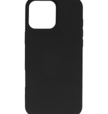 Coque en TPU couleur tendance pour iPhone 16 Pro Max, noir