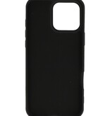 Coque en TPU couleur tendance pour iPhone 16 Pro Max, noir