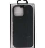 Coque en TPU couleur tendance pour iPhone 16 Pro Max, noir