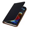 Case Lavé livre en cuir de style pour Galaxy S i9000 d.blauw