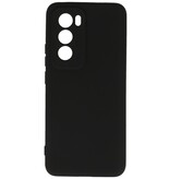 Fashion Color TPU Hoesje voor Oppo Reno 12 Zwart