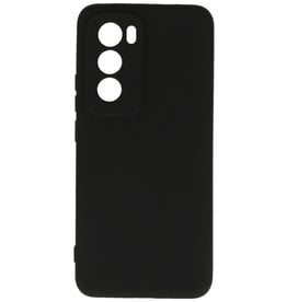 Fashion Color TPU Case Oppo Reno 12 Black