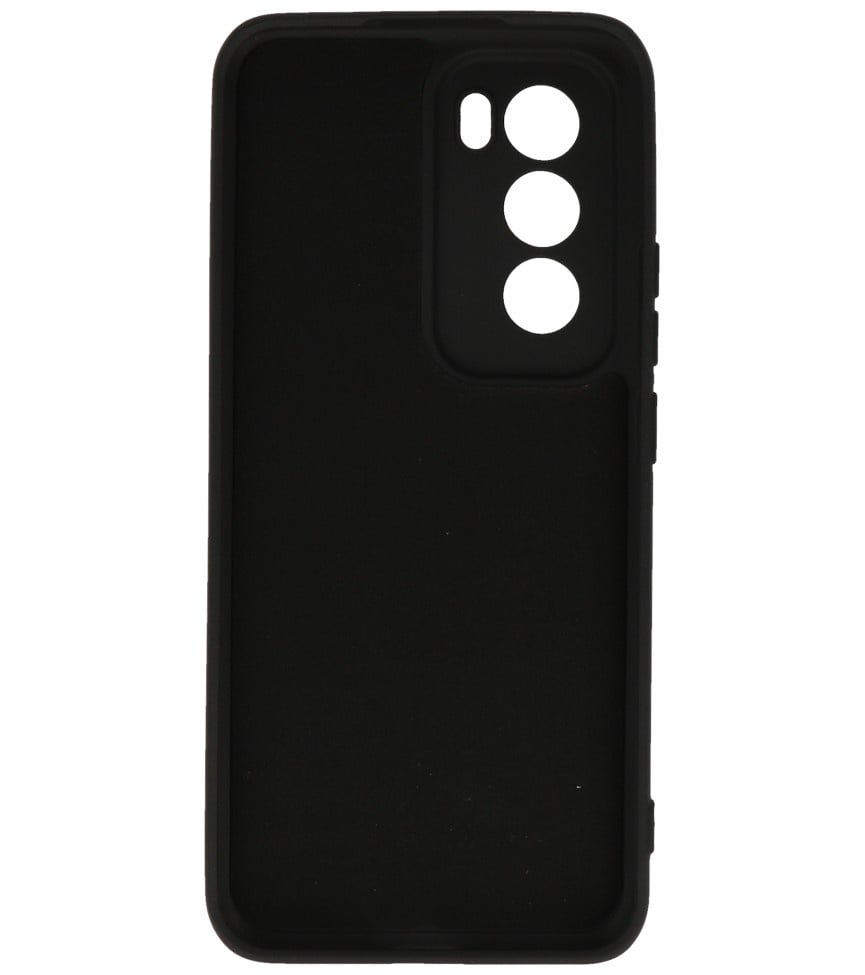 Fashion Color TPU Case for Oppo Reno 12 Black