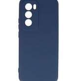 Fashion Color TPU Case for Oppo Reno 12 Navy