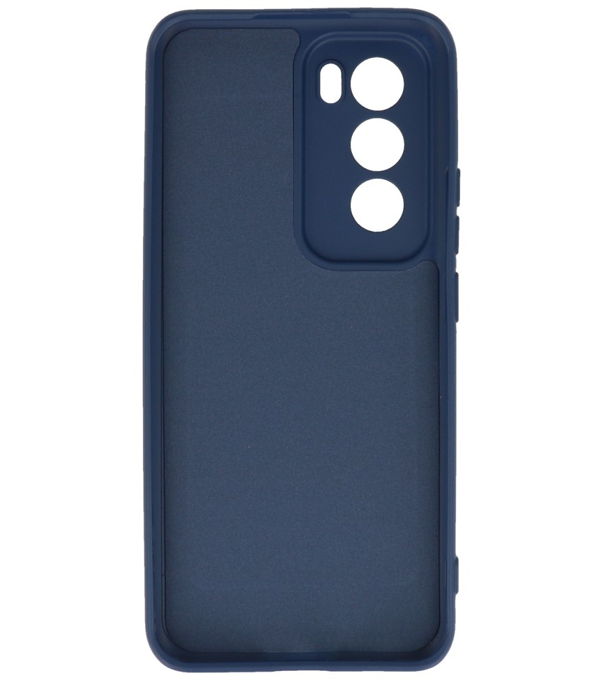 Coque en TPU couleur tendance pour Oppo Reno 12, bleu marine