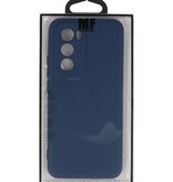 Coque en TPU couleur tendance pour Oppo Reno 12, bleu marine