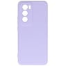 Fashion Color TPU Case Oppo Reno 12 Purple