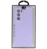 Fashion Color TPU Case for Oppo Reno 12 Purple