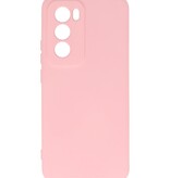 Fashion Color TPU Case for Oppo Reno 12 Pink