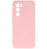Fashion Color TPU Case for Oppo Reno 12 Pink