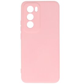 Coque TPU Couleur Mode Oppo Reno 12 Rose