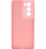 Fashion Color TPU Case for Oppo Reno 12 Pink