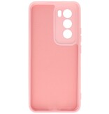 Fashion Color TPU Case for Oppo Reno 12 Pink