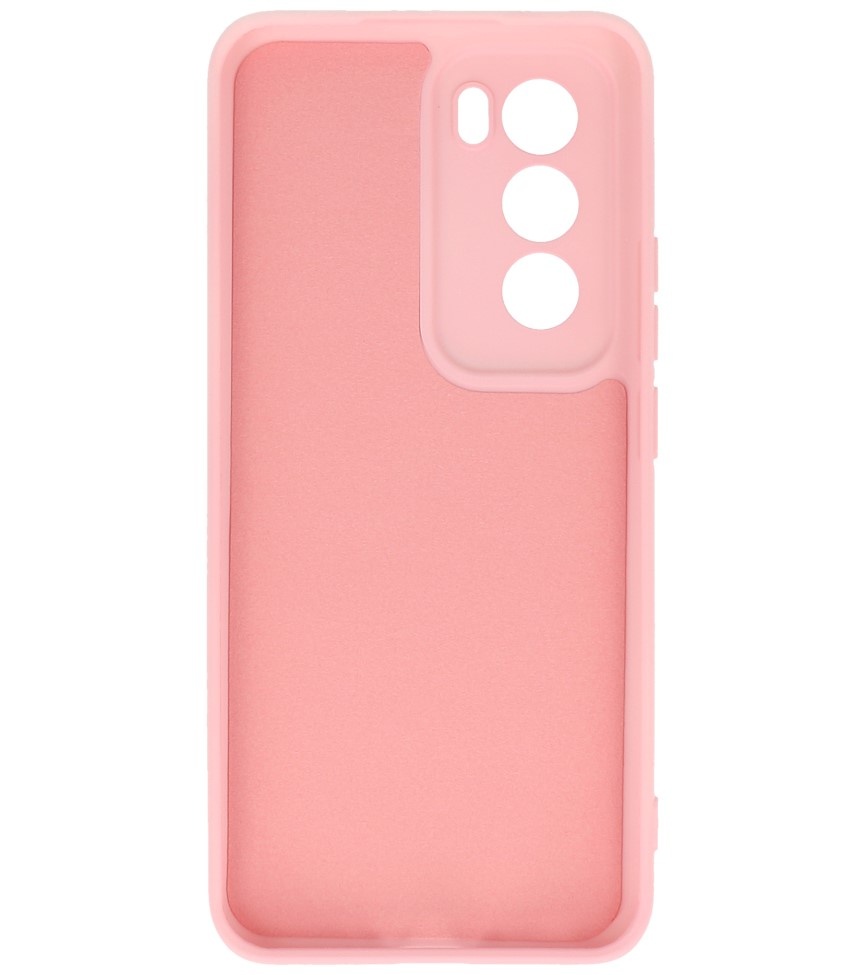 Fashion Color TPU Case for Oppo Reno 12 Pink