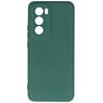 Fashion Color TPU Case Oppo Reno 12 Dark Green