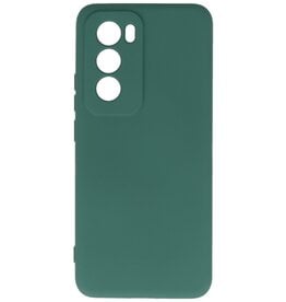 Fashion Color TPU Case Oppo Reno 12 Pro 5G Dark Green