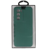 Fashion Color TPU-cover til Oppo Reno 12 Pro 5G Mørkegrøn