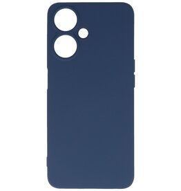 Fashion Color TPU Hoesje OPPO A59 5G Navy