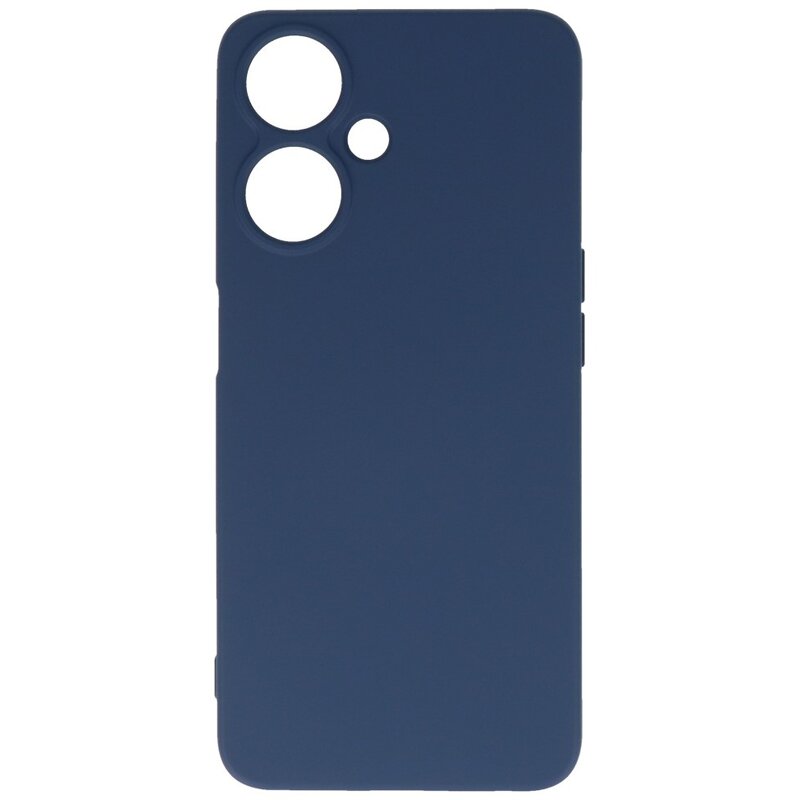 Custodia in TPU colorata alla moda per OPPO A59 5G Blu scuro