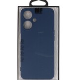 Custodia in TPU colorata alla moda per OPPO A59 5G Blu scuro