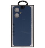 Fashion Color TPU taske til OPPO A59 5G Navy