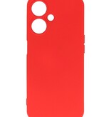 Coque TPU Couleur Mode pour OPPO A59 5G Rouge