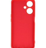 Coque TPU Couleur Mode pour OPPO A59 5G Rouge