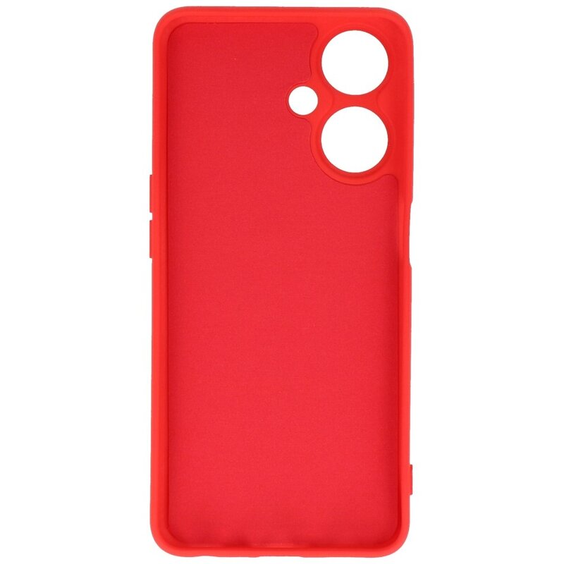 Fashion Color TPU Case for OPPO A59 5G Red