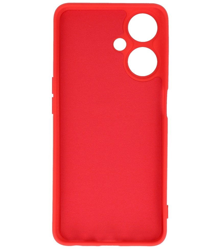 Custodia in TPU colorata alla moda per OPPO A59 5G Rossa