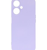 Coque TPU Couleur Mode pour OPPO A59 5G Violet