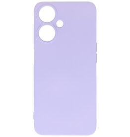 Fashion Color TPU Case OPPO A59 5G Purple