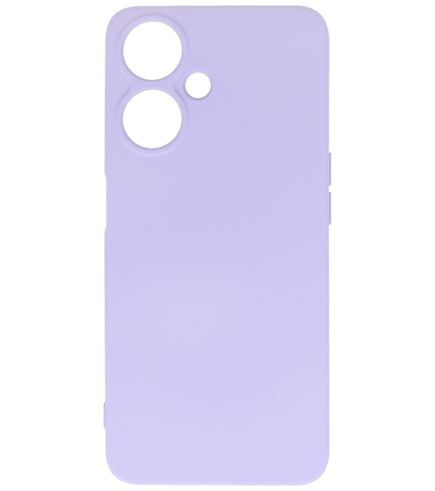 Coque TPU Couleur Mode pour OPPO A59 5G Violet