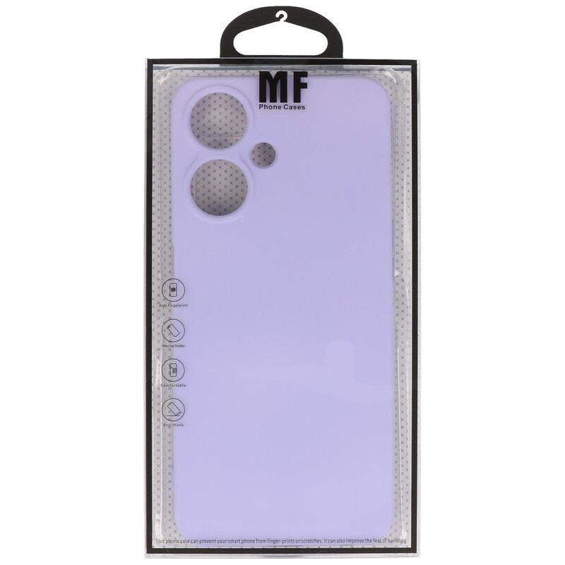 Custodia in TPU colorata alla moda per OPPO A59 5G Viola