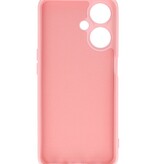 Coque TPU Couleur Mode pour OPPO A59 5G Rose