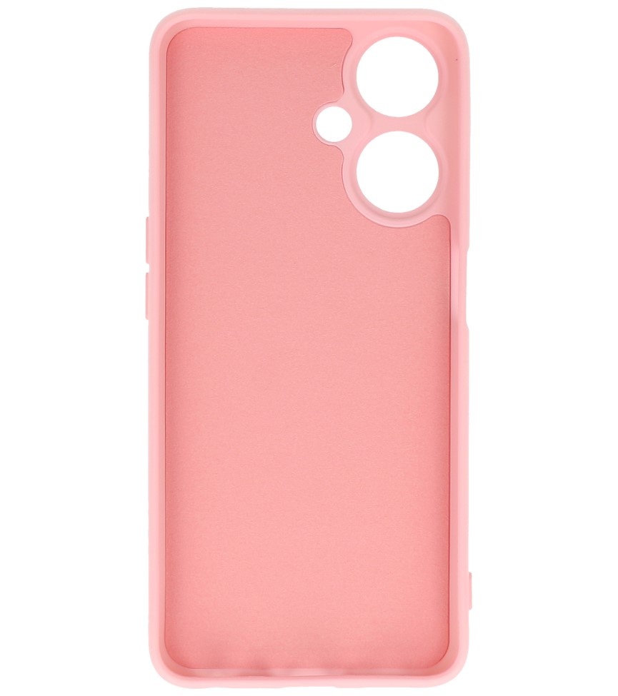 Coque TPU Couleur Mode pour OPPO A59 5G Rose