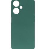 Fashion Color TPU Case for OPPO A59 5G Dark Green