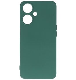 Fashion Color TPU Case OPPO A59 5G Dark Green