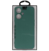 Coque TPU Couleur Mode pour OPPO A59 5G Vert Foncé
