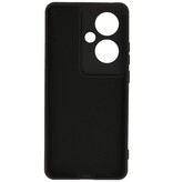 Coque TPU Couleur Mode pour OPPO Reno 11F Noir