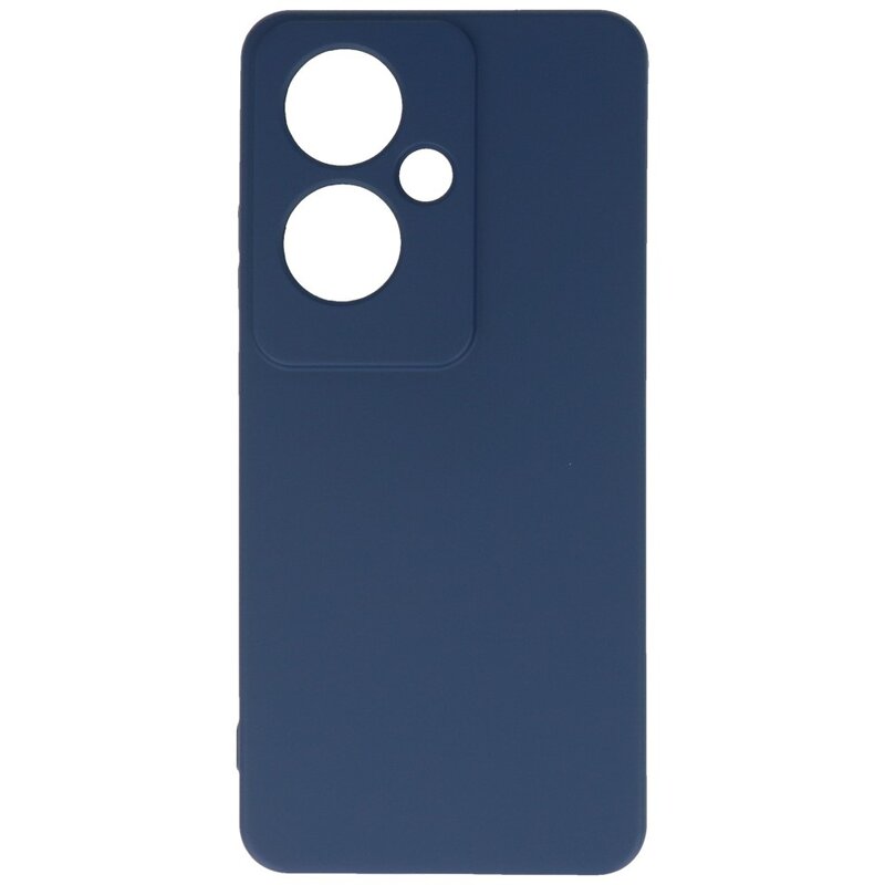 Fashion Color TPU Case for OPPO Reno 11F Navy