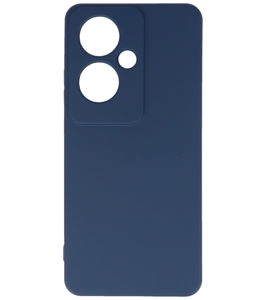 Fashion Color TPU Case for OPPO Reno 11F Navy