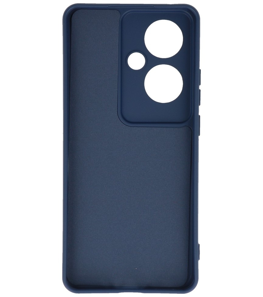 Fashion Color TPU Case for OPPO Reno 11F Navy