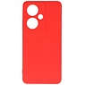Coque TPU couleur tendance OPPO Reno 11F rouge