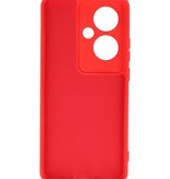 Fashion Color TPU Case for OPPO Reno 11F Red