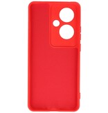 Modische farbige TPU-Hülle für OPPO Reno 11F, Rot
